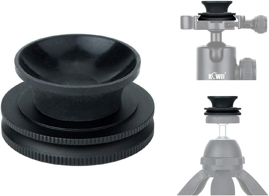 KIWIFOTOS Lens ball Stand Holder with Suction Mount