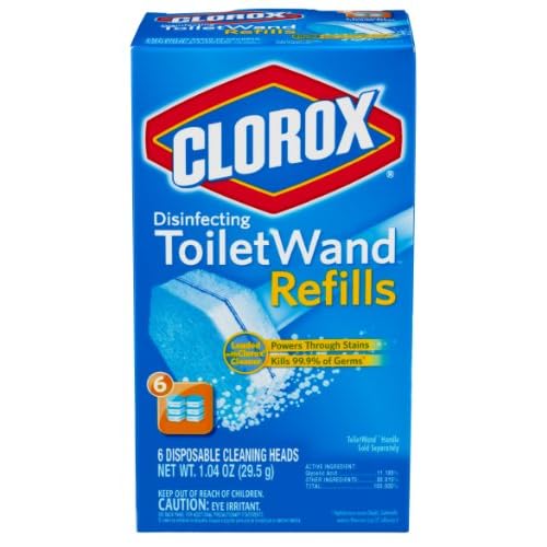 Clorox Disinfecting ToiletWand Refills, 6 ct (Pack of 8) image