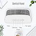 KOIOS Large Air Purifier with True HEPA Filter, Allergies Eliminator Air Cleaner for Large Rooms, Home, Dust & Pollen, Smoke and Pet Dander, 100% Ozone Free (Air Purifier-White)