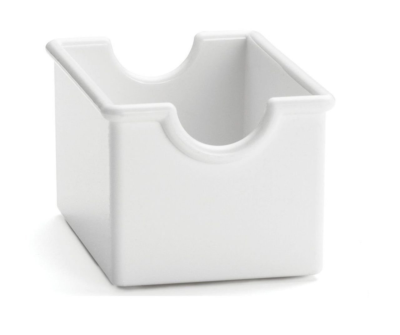 SWEET HOME White container for sugar and tea cod.BR00640LU cm 8,5x6,5x5h by Varotto & Co.