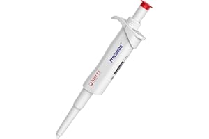 4E's USA Pipette - 100-1000μl Micropipette, Adjustable Volume Pipette with Autoclavable Lower Portion, Universal Tip Cone Single Channel Pipettes, Laboratory ISO 8655 Calibrated Pipettor