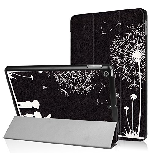 WiTa-Store Smart Cover Case for new Apple iPad 2017 9,7 Protective Case Flip Case foldable Case Bookstyle Design + FREE Stylus Touch Pen - Summer Dream