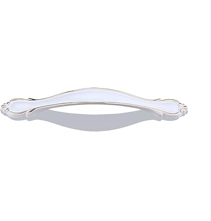 3 Pack White Elegant Western Cabinet Hardware Handle Pull