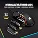 CORSAIR Glaive – RGB Gaming Mouse – Comfortable & Ergonomic – Interchangeable Grips – 18,000 DPI Optical Sensor – Blackthumb 2