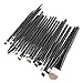 KOLIGHT®Set of 20pcs Black Makeup Sets Powder Foundation Eyeshadow Eyeliner Lip Cosmetic Brushes