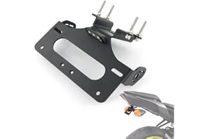 Xitomer Tail Tidy, Fender Eliminator Fit for FZ-07 MT-07 2014 2015 2016 2017 2018 2019 2020, with LED License Plate Light, Compatible with OEM/Stock Turn Signal