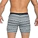 Taddlee Men's Swimwear Swimsuits Long Basic Swim Surf Board Boxer Trunks, Black, Medium