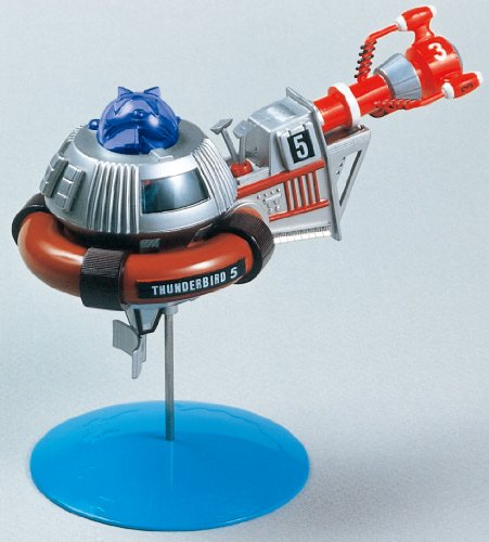 Aoshima Models Mini Thunderbirds 3 and 5 Model Building Kit