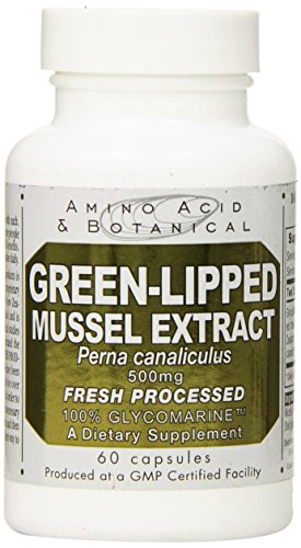 UPC 671637456623, Amino Acid &amp; Botanical Supply Green Lipped Mussel Extract Capsules, 60 Count