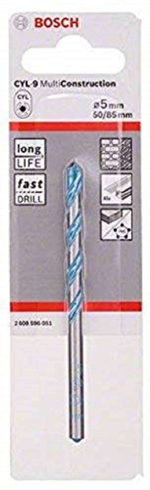 Bosch 2608596051 CYL-9 Multi-Construction Multi-Purpose Drill Bit