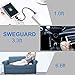 sweguard Galaxy S5/Note 3 Charger Cable, 3Pack(1ft,3.3ft,6.6ft) USB 3.0 Micro B Cable Nylon Braided Charging Cord for Samsung Note/Tab Pro 12.2,Toshiba Seagate WD External Hard Drive, Camera (Grey)
