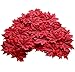 Bassion 500 Pcs Assorted Mixed Fall Autumn Colored Artificial Fake Maple Leaves for Weddings, Thanksgiving Decorations, Events and Decorating