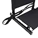 Ohuhu Stadium Chair, Bleacher Chairs with Back Support Stadium Chairs for Bleachers with Shoulder Straps and Hook Bleacher Seat for Sports Events Baseball Soccer Outdoor Indoor Kayak Boat
