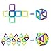 Ranphykx Magnetic Blocks, 72 Pieces Magnetic Building Blocks, Magnetic Tiles Educational Construction for Kids Toys