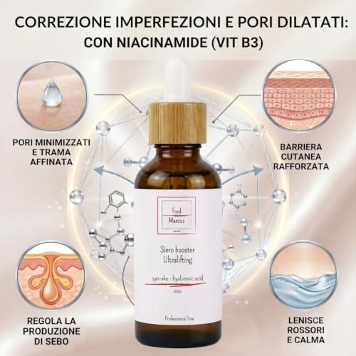 Viper Venom Face Serum Immediate Lifting Effect: Intensive Anti-Wrinkle Treatment with Phytoretinol for Sensitive and Mature Skin, Plumping and Anti-Stain with Niacinamide Day/Night 60 ml