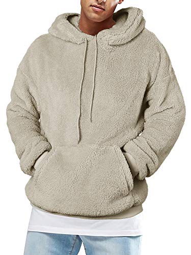sherpa pullover with hood