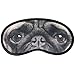 Pug Dog Eyemask Comfortable Fun Travel Gift by dgp