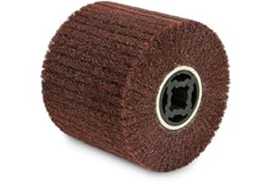 BHA Surface Conditioning Finishing Drum, 4.5" x 4" with 3/4" Quad Keyway (240 Grit)