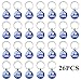 PHAETON 26PCS Round JW.ORG Key Chain Jehovah Witness Key Ring Key Holder Jehovah's Witnesses Accessory
