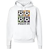 inktastic Soccer Life Sports Quote Adult Hoodie Sweatshirt