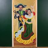 Fun Express Fiesta Couple Photo Door Banner