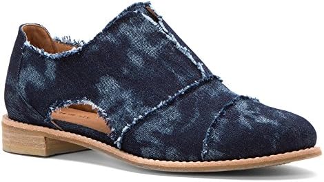 All Black Cutout Cowman Women US 9 Blue Loafer