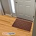 SlipToGrip Universal Door Mat – Plaid Design Size 35” x 23” – Anti Slip, Durable & Washable – Duraloop Mesh Entrance Outdoor & Indoor Welcome Mat – Dirt and Dust Absorber