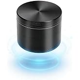 2.5 Inch Coffee Mill - Heavy-Duty Aluminum, Non-Stick Design, Compact Essential Tool for Kitchen Coffee Brewing - Black