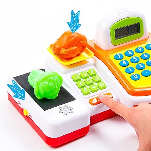 2 KIDAMI+Pretend+Register+Realistic+Accessories