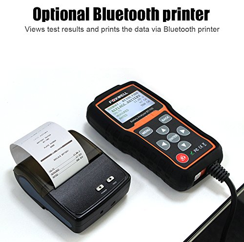 FOXWELL BT705 Car Battery Tester 24V 12V, Alternator and Load Tester