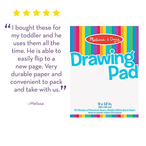 Melissa & Doug Drawing Paper Pad Bundle (3 Pack) – Sheila's Super Store