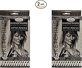 Royal & Langnickel Essentials Sketching Pencil Set, 12-Piece (2)