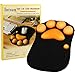 Intsun Cat Paw Mouse Pad with Mouse Support Non Slip Ergonomic Mousepad Soft Silicone Wrist Rest Mouse Pad for Office Computer Gaming