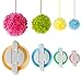 Maypluss Pompom Maker for Fluff Ball DIY Weaver Needle Wool Knitting Craft Tool Set 4 Size