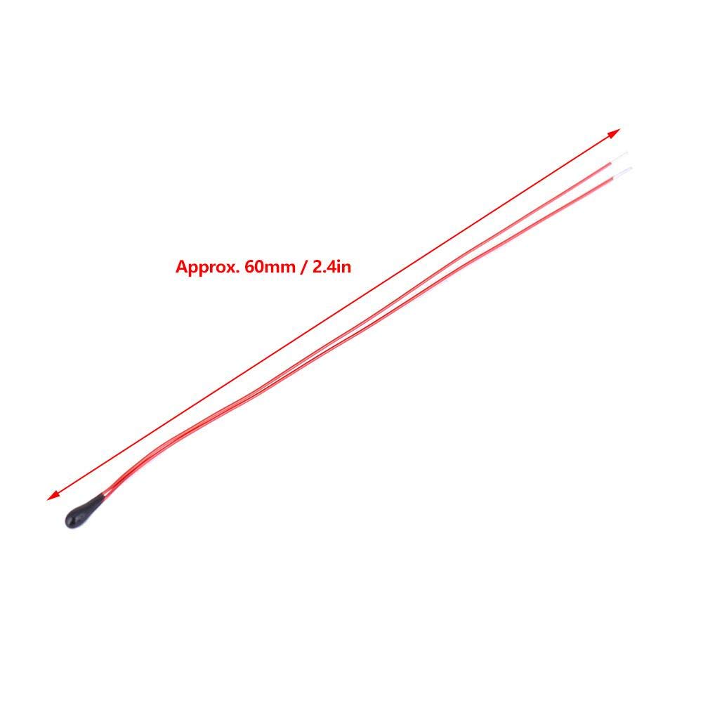 10 Resistori Termistore MF52B 5K - Alta Sensibilità, Filo Smaltato 60mm, Per Circuiti Elettronici - Foto 7