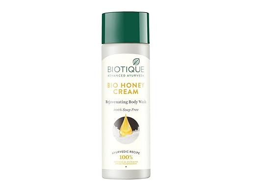 Biotique Bio Honey Cream Rejuvenating Body Wash, 190ml