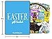 Brown Easter Basket for Kids and Adults (45ct) Already Filled Easter Gift Basket with Plush Easter Bunny, Candy, Snacks, and Treats - Boys, Girls, Grandchildren, Young Children, Toddlers, Men, Women