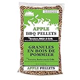 Smokehouse Products 9770-020-0000 5-Pound Bag All Natural Apple Flavored Wood Pellets, Bulk
