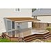 ALEKO 10x8 Feet Retractable Patio Awning, SAND COLOR (3m x 2.5m)
