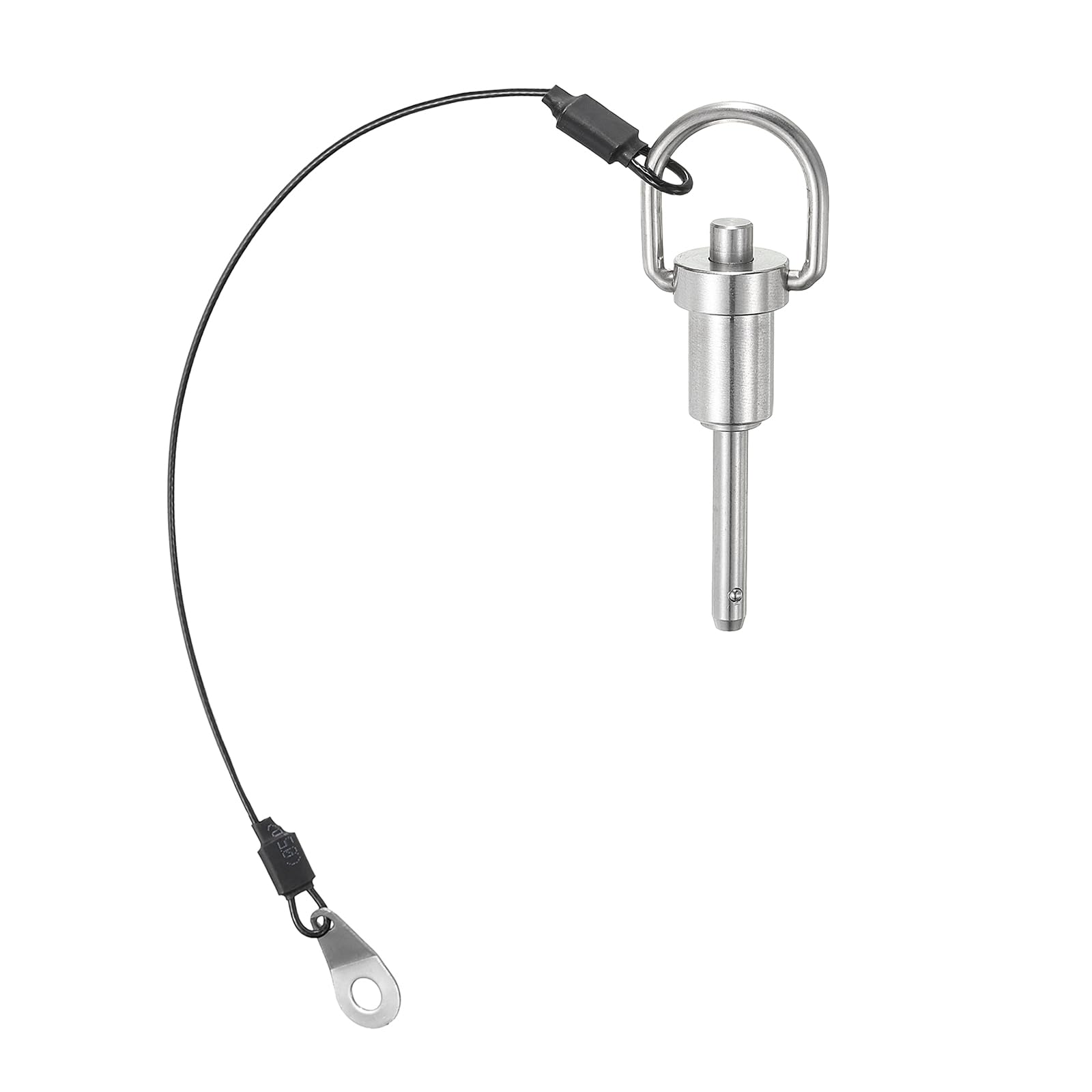 DTGN 5mmx20mm(DxL) Quick Release Pin - Good for Quickly Connecting and Hooking Up Components - 304 Stainless Steel Ball Locking Pins with Push Button - Silver