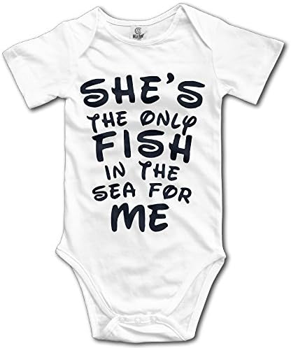 She's The Only Fish Organic Onesies Bodysuit In 4 Sizes