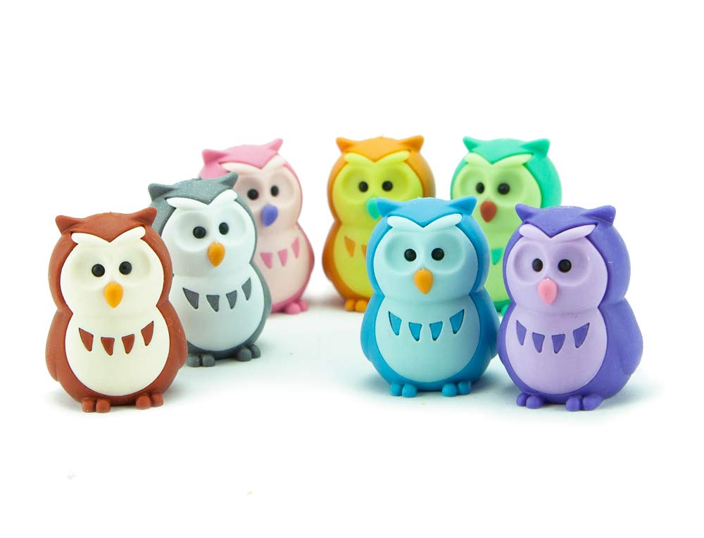 IWAKO ER-BRI050 Collection Erasers, 7 Pieces