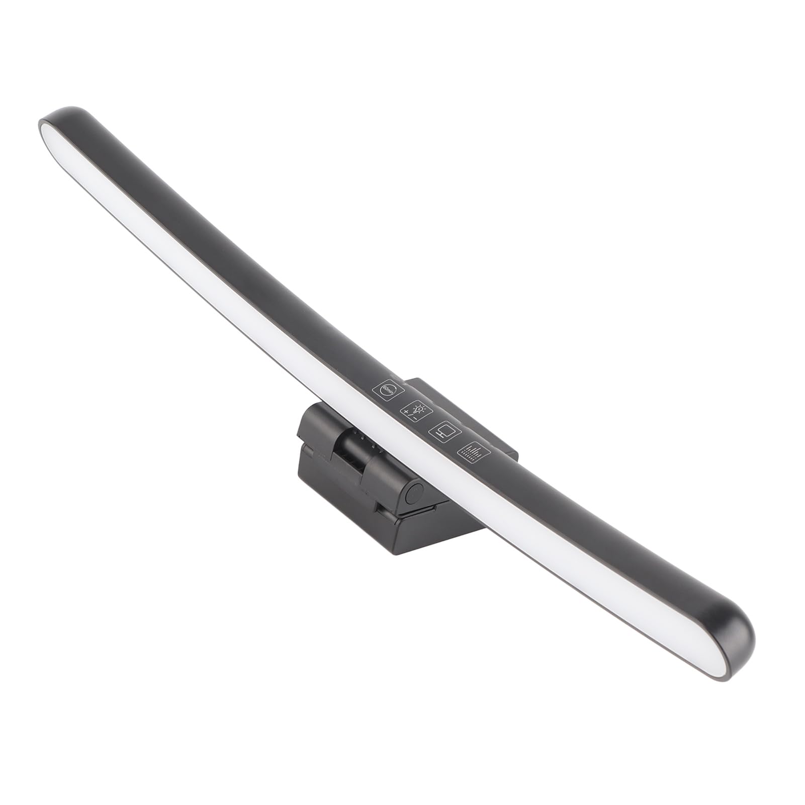 Computer Monitor Lamp, Touch Dimming Screen Monitor Light Bar with 7 Color RGB, Asymmetric Optical, E Reading LED Task Lamp for Curved Screen Gifts