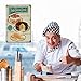 UNIQUELOVER Kitchen Signs Wall Decor Rustic, Fresh Baked Goods Best in Town Vintage Retro Metal Tin Sign Wall Plaque Poster 8 x 12 Inches, Small