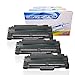 Inktoneram Compatible Toner Cartridges Replacement for Samsung D105L MLT-D105L MLTD105L SF-650 SF-650P ML-1910 ML-1915 ML-2525 ML-2525W ML-2545 ML-2580N SCX-4600 SCX-4623F SCX-4623FN (Black, 3-Pack)