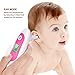 Ear and Forehead Thermometer, Guckmall 2018 Upgraded Version Infrared Digital Thermometer for Baby, Children and Adult with Fever Warning and Compensated Temperature, FDA Approved