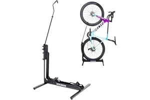 RTR BIKES Brutus UP Professional Freestanding Bicycle Stand - Ideal for Your Garage, Home or Bicycle Shop