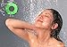 GJT®Wireless Bluetooth Waterproof Shower Speaker: 3.0 Speaker, Mini Water Resistant Wireless Shower Speaker, Handsfree Portable Speakerphone with Built-in Mic, 6hrs of playtime, Control Buttons and Dedicated Suction Cup for Showers, Bathroom, Pool, Boat, Car, Beach, & Outdoor Use(Green)