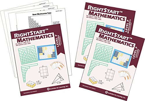 RightStart Mathematics Level F Book Bundle