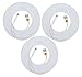 3PCS of HEAVY-DUTY Lightning to USB Sync Charger Data Cable Cord 10ft / 3m for iPhone 5s / 5c / 5, iPhone 6 / 6plus, ipad Air / Mini / iPod Touch 5 and Nano 7 - (white white white)